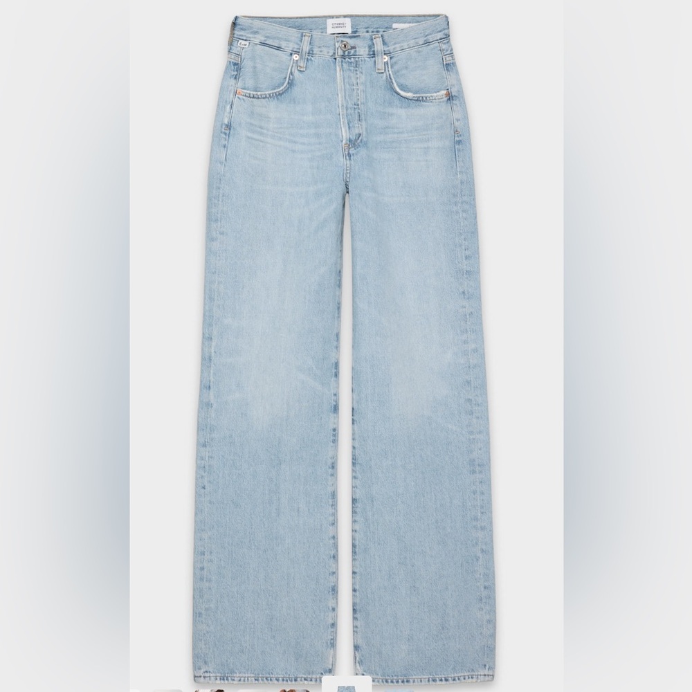 NWT Citizens of Humanity Annina High-Rise Wide Leg Jeans - tularosa SIZE 23
